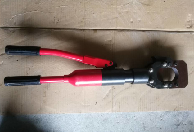 Linha de transmissão durável ferramentas, cortador hidráulico manual integral do cabo