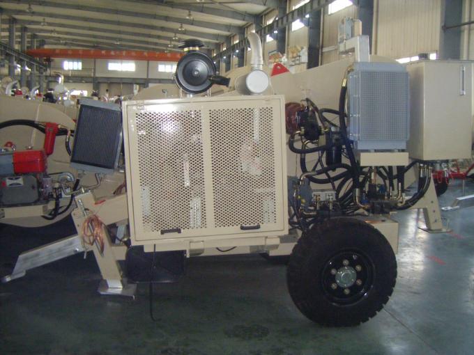 Máquina do extrator SA-YQ220 hidráulico com o motor diesel para linhas de transmissão