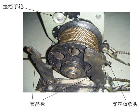 Extrator de aço inoxidável do guincho do cabo com motor de gasolina 5RPM posto